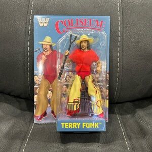 Terry Funk WWE Coliseum Ultimate edition! Mattelcreations exclusive! Sold out!